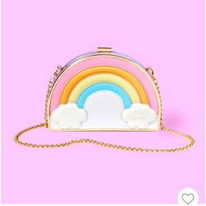 Stoney Clover Lane rainbow unicorn crossbody NWT